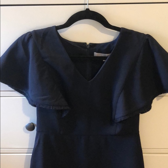 New with Tag, Loft dress with Ruffle sleeve - Picture 2 of 4